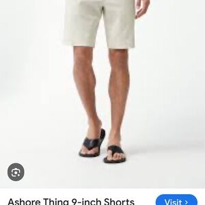 Tommy Bahama Men's Tan Flat Front Shorts